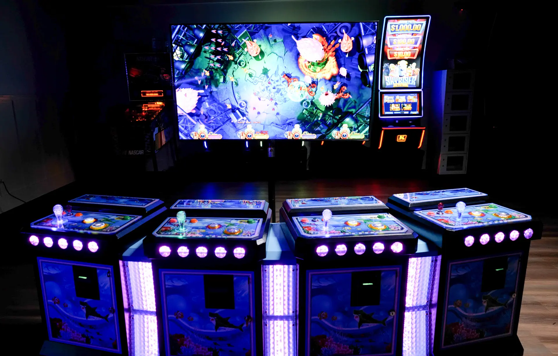 4-Player console only Fish table (metal) - JK Coin Supply